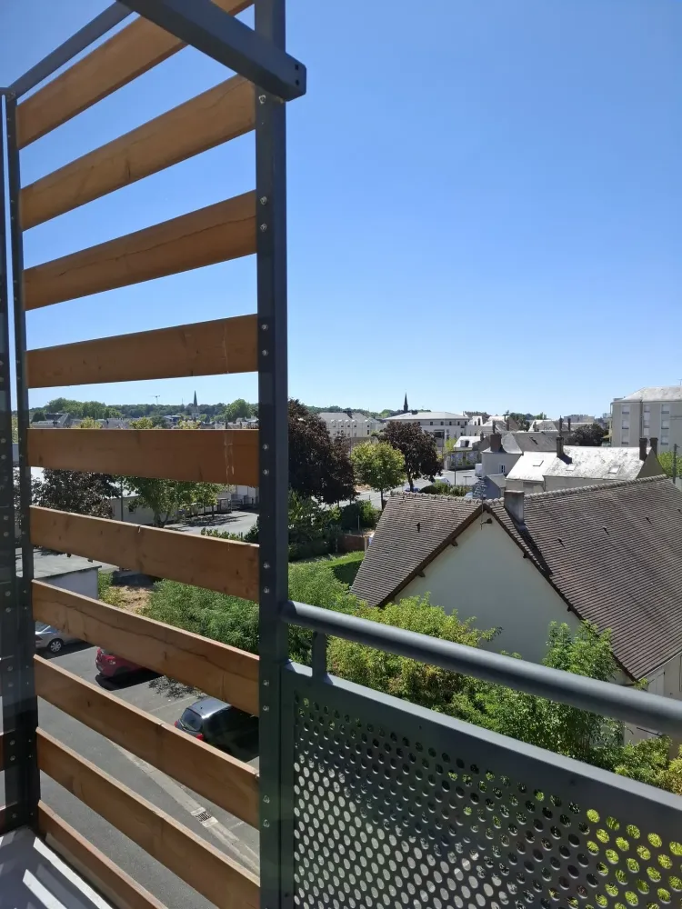 Vue depuis le balcon